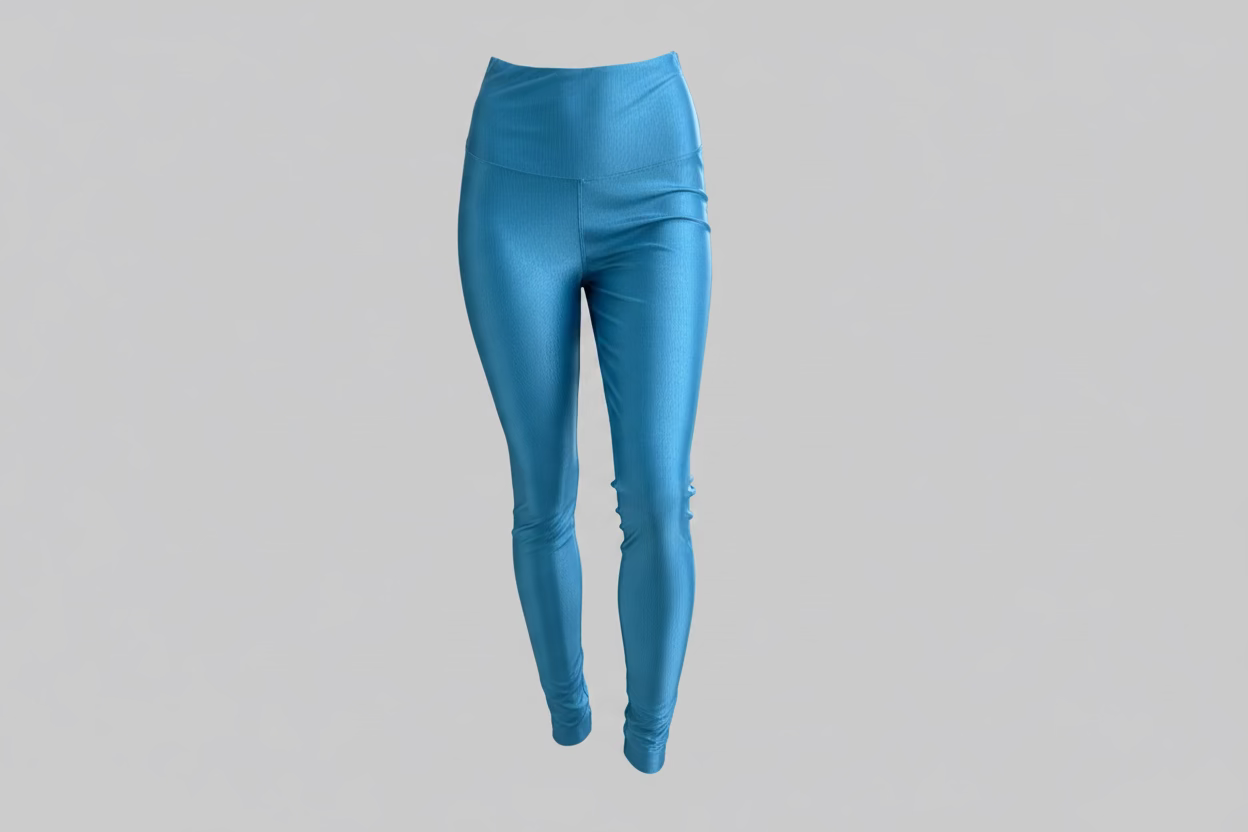 LEGGS RIB SKYBLUE