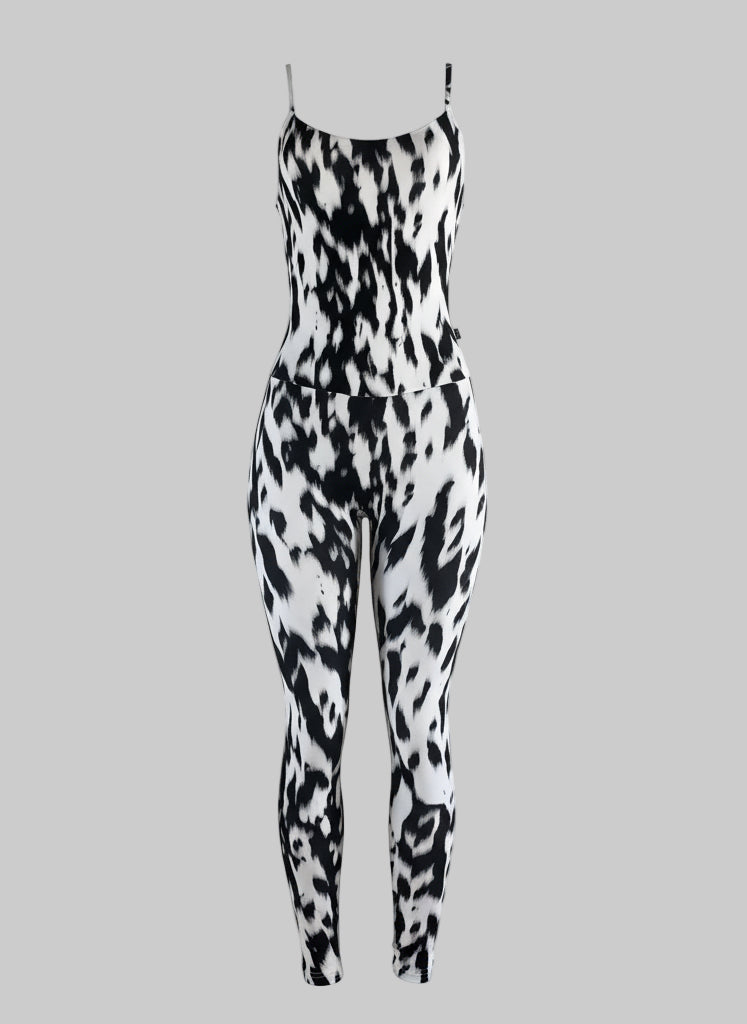Jumpsuit yogini print