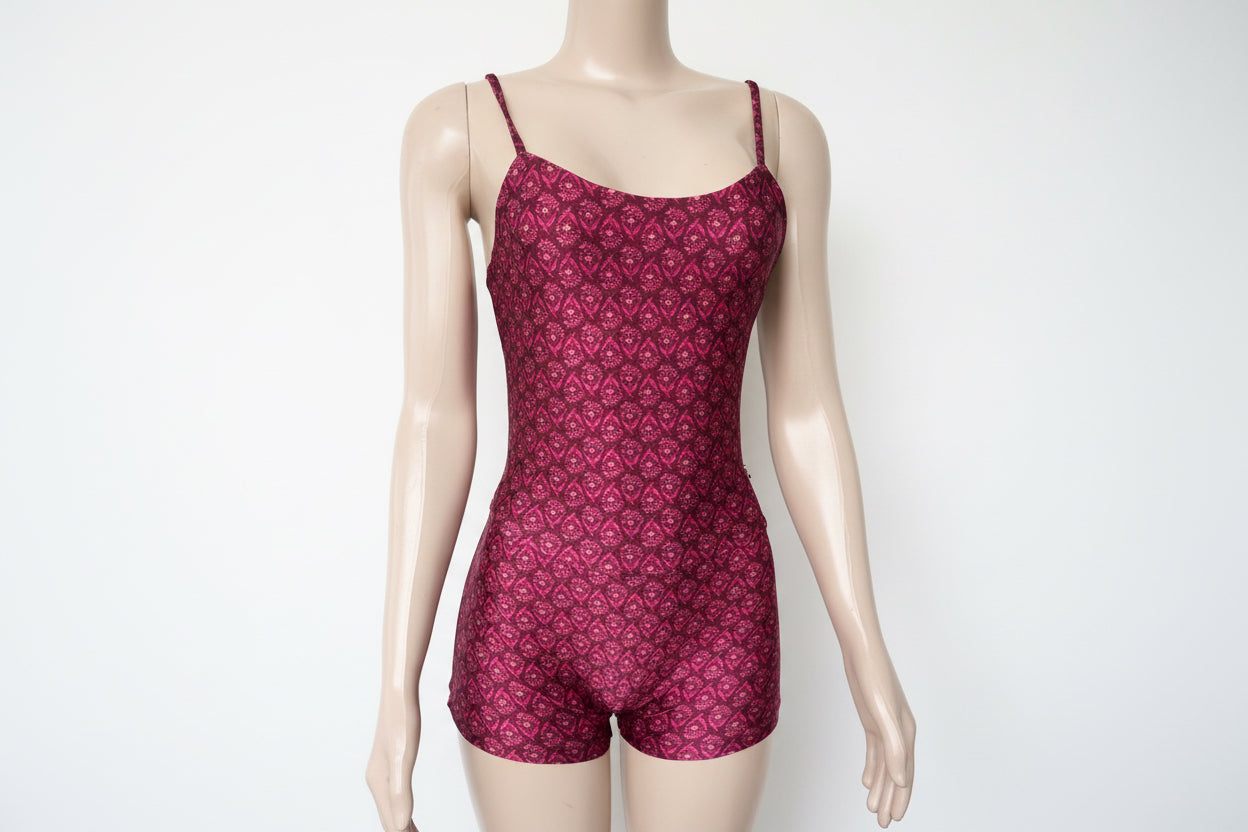 JUMPSUIT SHORT YOGINI OPEN BACK PRINT CHILCO