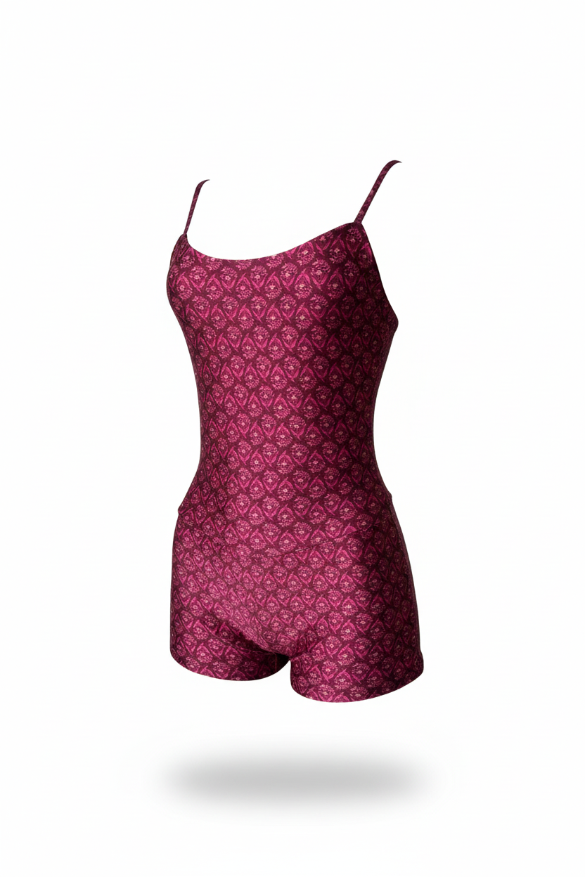 JUMPSUIT SHORT YOGINI OPEN BACK PRINT CHILCO