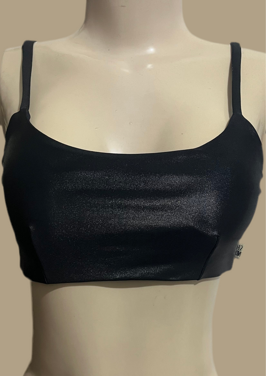 Top basic lustrous black