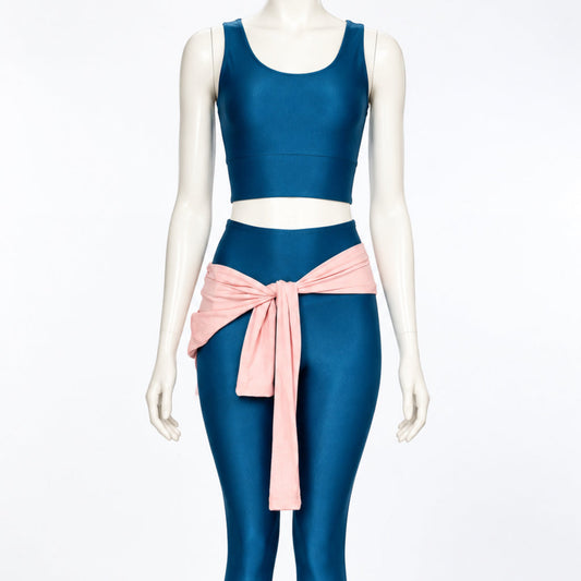 LEGGS RIB AZUL NILO