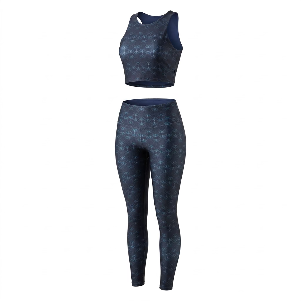CROPPED ALTO INDIGO BLOOM