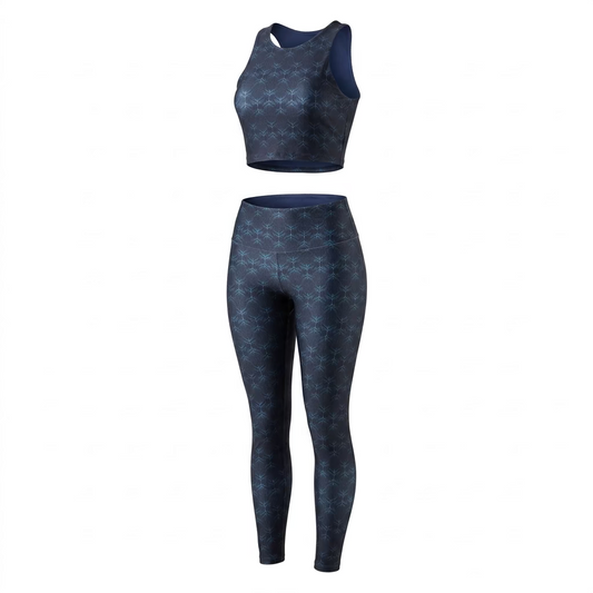 CROPPED ALTO INDIGO BLOOM