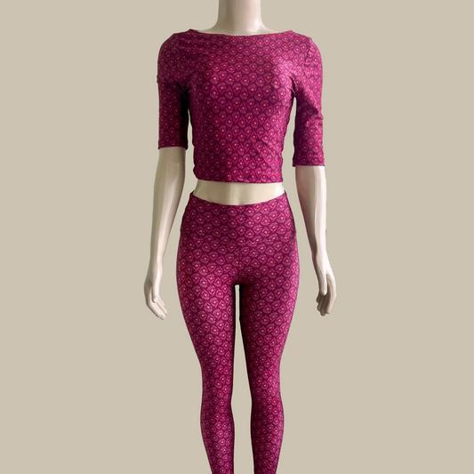 CROPPED BASIC MANGA 3/4 CHILCO