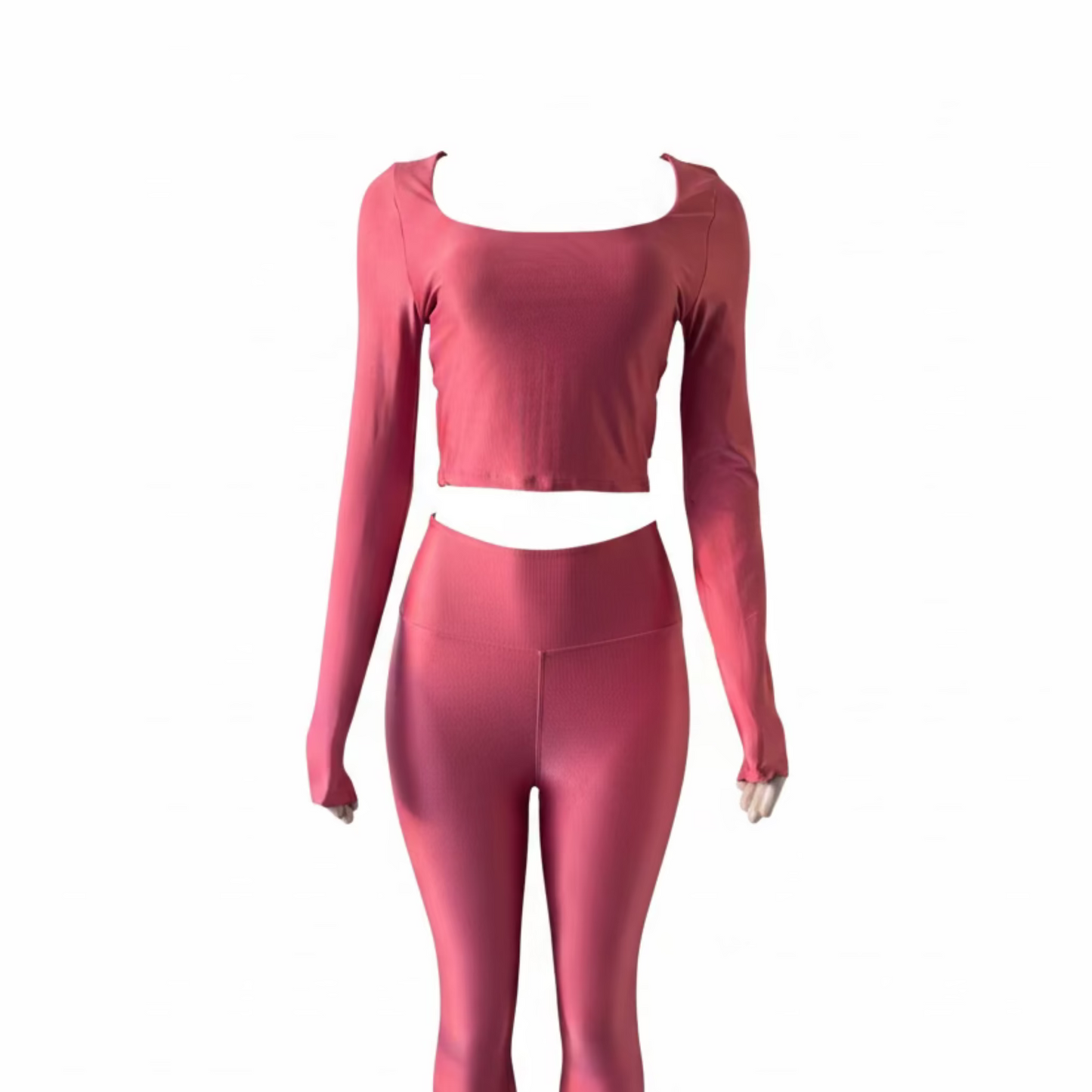 CROPPED CUADRADO MANGA LARGA LIRIS RIB