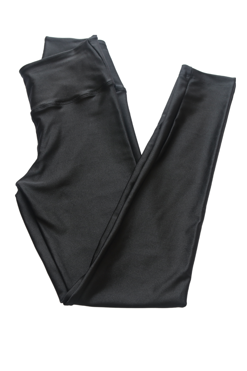 LEGGS BLACK METALLIC